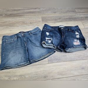 Torrid & Torrid Premium  jean shorts